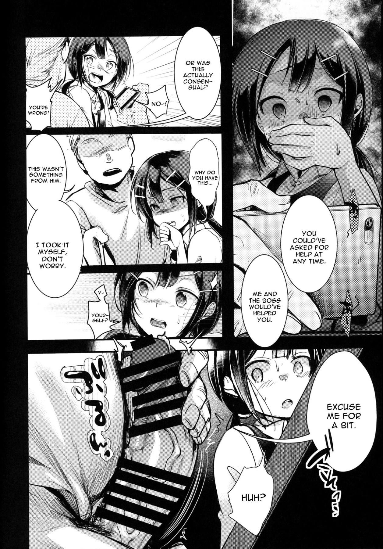 Hentai Manga Comic-A Story About Fucking a Delicious Looking Woman Right In Front Of Work - Restaurant Edition-Read-11